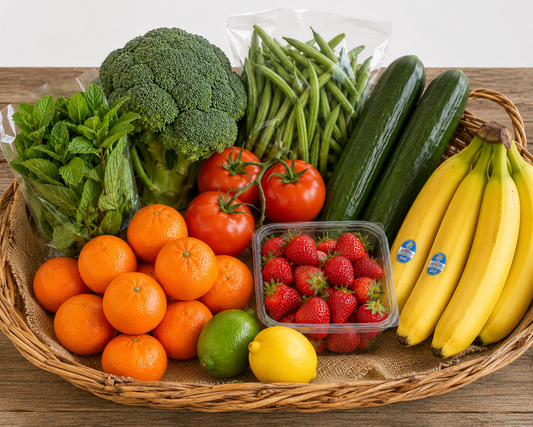 Petit panier fruits et légumes