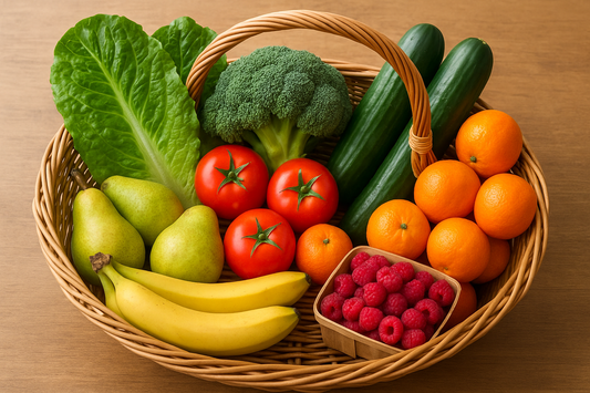 Petit panier fruits et légumes
